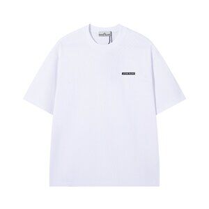 Stone Island White Short Sleeve Tee